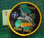 Patch DATF  1999  Allied Force  Luchtmacht, Ophalen of Verzenden, Luchtmacht, Embleem of Badge