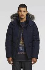 Moose Knuckles Algonquin Winterjas Heren S, Kleding | Heren, Jassen | Winter, Blauw, Moose knuckles, Ophalen of Verzenden, Zo goed als nieuw