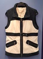 Blacky Dress mouwloos vest/ bodywarmer blauw creme M 50290