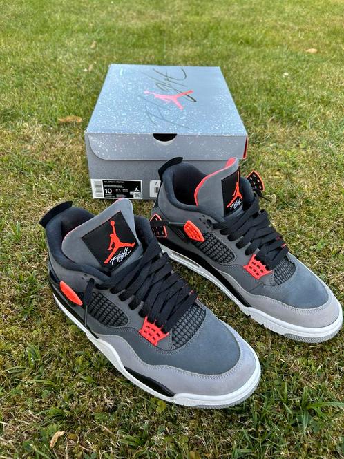 Air Jordan 4 Retro infrared 44, Kleding | Heren, Schoenen, Gedragen, Ophalen of Verzenden