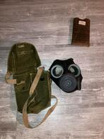 Gasmaskerset light Engels WO2, Verzamelen, Militaria | Tweede Wereldoorlog, Ophalen of Verzenden, Engeland