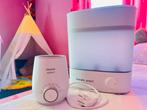 Philips Avent Set: Sterilisator , Warmer, Droogrek, Ophalen of Verzenden, Zo goed als nieuw, Flessen- of potjesverwarmer