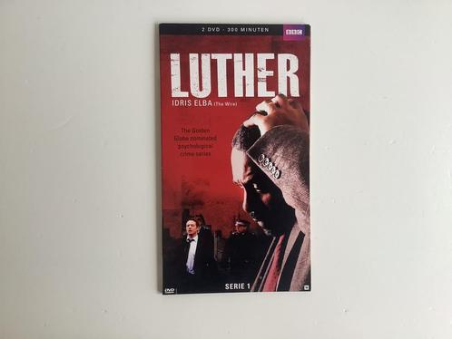 Luther serie 1 - Edris Elba (The wire) (Nieuwstaat), Cd's en Dvd's, Dvd's | Thrillers en Misdaad, Zo goed als nieuw, Boxset, Vanaf 16 jaar