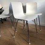Set 4 IZGS Vitra HAL stoel chair Jasper Morrison creme wit, Ophalen, Wit, Nvt, Eén