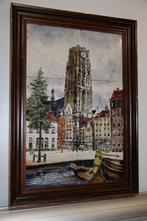 tegelplateau kerk rotterdam (264), Antiek en Kunst, Ophalen of Verzenden