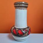 retro vintage keramiek vaas Strehla Germany GDR 70s, Aardewerk of Porselein, Ophalen of Verzenden, Zo goed als nieuw, Minder dan 50 cm