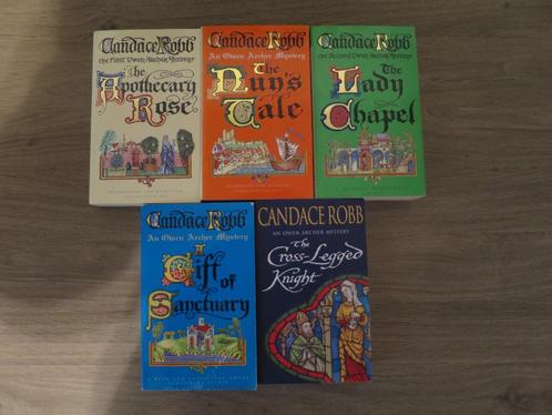 5 boeken van Candace Robb, Boeken, Thrillers, Gelezen, Nederland, Ophalen of Verzenden