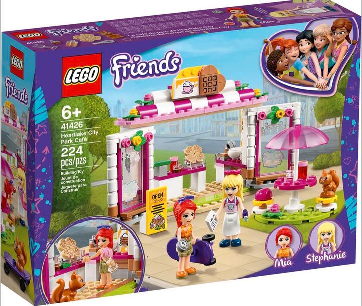 Lego Friends Heartlake City Park Café (41426), Kinderen en Baby's, Speelgoed | Duplo en Lego, Zo goed als nieuw, Lego, Ophalen of Verzenden