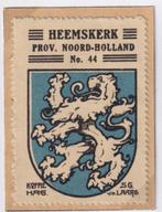 682M Heemskerk, stadswapen, Verzamelen, Ophalen of Verzenden, 1920 tot 1940, Ongelopen, Noord-Holland