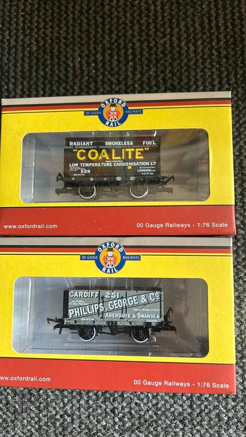 Oxford Rail Engelse wagons, Hobby en Vrije tijd, Modeltreinen | Overige schalen, Zo goed als nieuw, Wagon, Gelijkstroom, Overige merken