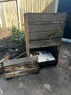 Compostbak, moestuin, Ophalen, Gebruikt
