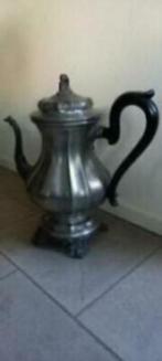 Rein zinn 95% nov apeltro tinnen kan pot tin koffiepot, Antiek en Kunst, Antiek | Tin, Ophalen of Verzenden