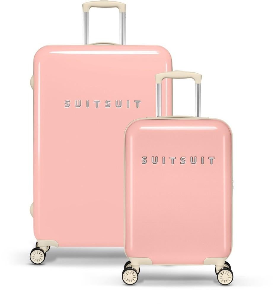 ✅ SUITSUIT Fab Fifties Papaya Peach Duo Set (55/76 cm) NIEUW, Wieltjes, Hard kunststof, 45 tot 55 cm, Nieuw