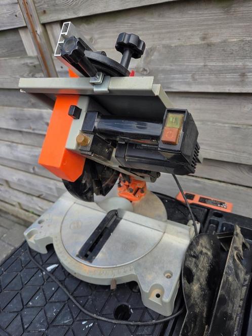zaagtafel en afkortzaag in 1 - Einhell nms 210 t, Doe-het-zelf en Verbouw, Gereedschap | Zaagmachines, Gebruikt, Afkortzaag, 1200 watt of meer