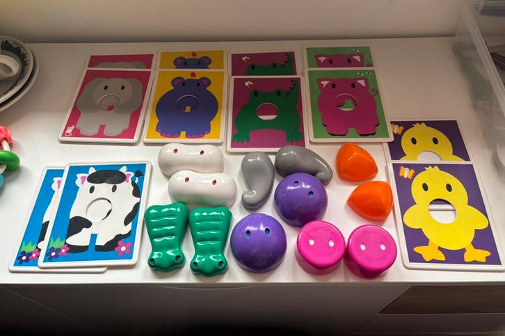 ELC spel Who Known Whose Nose?, Kinderen en Baby's, Speelgoed | Educatief en Creatief, Zo goed als nieuw, Ophalen of Verzenden