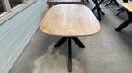 Eettafel 160 x 90 Ovaal - Tafelmagazijn Oost, Ophalen, 50 tot 100 cm, Zo goed als nieuw, Vijf personen of meer