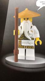 Lego ninjago sensei Wu minifiguur, Ophalen of Verzenden, Zo goed als nieuw, Complete set, Lego