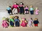 Poppenhuis familie 12 stuks, Ophalen of Verzenden, Gebruikt, Poppenhuispop