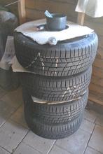 4 velgen Toyota met continental banden 205/50/ R17, Auto-onderdelen, Banden en Velgen, Ophalen, Gebruikt, Velg(en), 17 inch