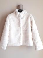 Luxe witte imitatie bontjas, Kleding | Dames, Verzenden, Nieuw, Maat 38/40 (M), Wit