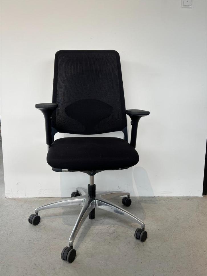 Drabert Salida Ergonomische bureaustoel Zwart Paars rood, Huis en Inrichting, Bureaustoelen, Gebruikt, Bureaustoel, Zwart, Ophalen of Verzenden