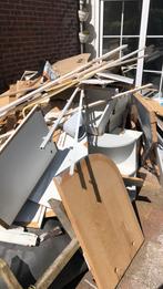 Gratis grote stapel hout en overige, Minder dan 3 m³, Ophalen, Overige houtsoorten, Blokken