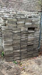 Gratis grijze stoeptegels (voormalige schuurvloer), Tuin en Terras, Ophalen, Gebruikt, 10 m² of meer, Beton