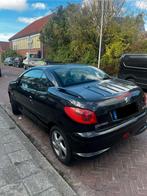 peugeot 206 cc cabrio 2004, Voorwielaandrijving, Stof, Zwart, Zwart