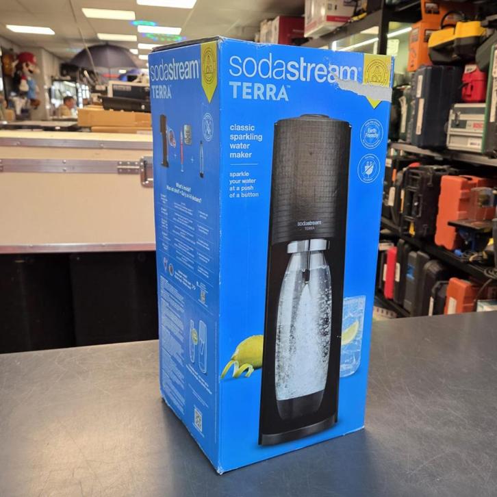 SodaStream bruiswatertoestel terra NIEUW | Elders voor 54.99, Witgoed en Apparatuur, Thuistaps, Nieuw