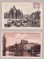 2 ansichtkaarten Amsterdam, Ophalen of Verzenden, Voor 1920, Gelopen, Noord-Holland
