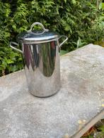 Asperge pan / Aspergepan ,RVS, 22 cm hoog , 13,5 cm diameter, Ophalen, Zo goed als nieuw, Rvs, Kookpan of Snelkookpan