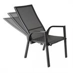 Aluminium verstelbare stoel traploos verstelbaar met gasveer, Home&Garden, Zandhuisweg 38 Albergen, Stapelbaar, Ophalen