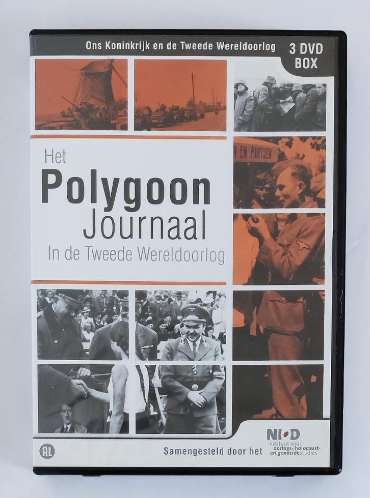 Het Polygoon Journaal In De Tweede Wereldoorlog 3 discs DVD, Cd's en Dvd's, Dvd's | Documentaire en Educatief, Zo goed als nieuw