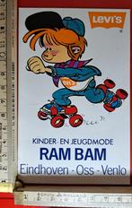 Vintage sticker Levis Levi's jeans logo Strip Ram Bam, Verzamelen, Ophalen of Verzenden, Zo goed als nieuw