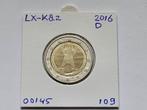 2-euromunt Duitsland (D) F 2016 Koers LX-K8.2, Ophalen of Verzenden, Duitsland, 2 euro, Losse munt