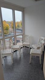 6 Ikea stoelen met kussens - type Rosentorp, Ophalen, Gebruikt, Vijf, Zes of meer stoelen