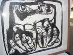 Litho Oswaldo Guayasamín Ecuadoriaans kunstschilder, Antiek en Kunst, Ophalen