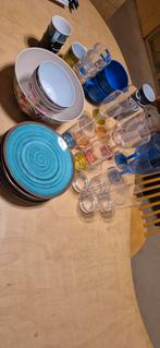 Melamine Serviesgoed Caravan - Borden, Glazen, Schaal, Overige materialen, Gebruikt, Ophalen of Verzenden, Overige stijlen