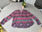 Paars/roze/oranje Emily van den Bergh blousje, maat 44, Kleding | Dames, Blouses en Tunieken, Overige kleuren, Verzenden, Maat 42/44 (L)