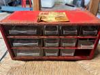 Vintage Raaco Ladenkastje met Kleine Vakjes, Ophalen of Verzenden, Gevuld, Gebruikt
