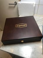 Lipton Grote Houten Theedoos tbv Pyramide Theefilters, Huis en Inrichting, Ophalen, Gebruikt