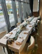 Tafeldecoratie + stoeldecoratie groen, Ophalen of Verzenden, Zo goed als nieuw, Versiering