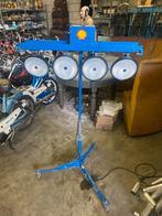 Vintage Shell Lamp met Statief, Ophalen, Gebruikt, Met statief, Lamp met armatuur