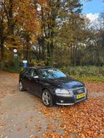 Audi A3 1.4 Tfsi 92KW Sportback S-tronic 2009 Grijs, 65 €/maand, 125 pk, Lederen bekleding, Zwart