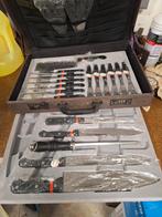 Professionele Bestekset in Koffer - Nieuwstaat!, Ophalen, Zo goed als nieuw, Rvs of Chroom, Vaatwasserbestendig