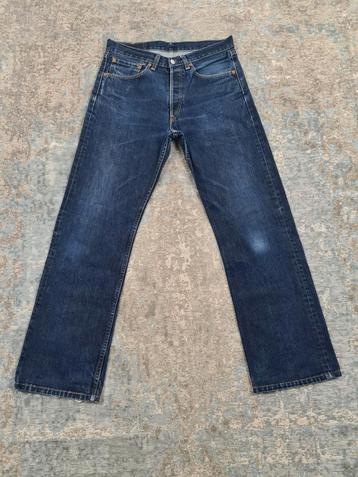 Levi's 508 W30 L32 Straight 100% katoen Bronno3032 Blauw
 beschikbaar voor biedingen