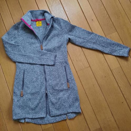 MöBERG lang vest jas grijs zwart visgraat maat S - nieuw -, Kleding | Dames, Truien en Vesten, Nieuw, Maat 36 (S), Zwart, Ophalen of Verzenden