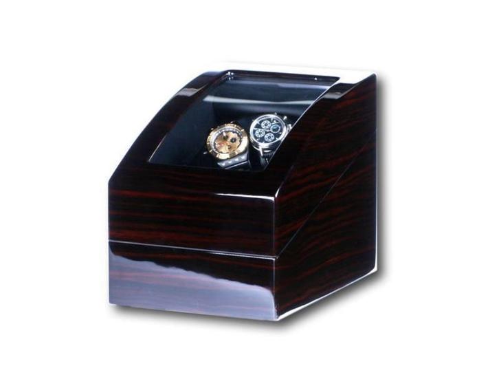 Luxe watchwinder voor 2 automaten, AANBIEDING!, Sieraden, Tassen en Uiterlijk, Horloges | Heren, Nieuw, Overige merken, Staal