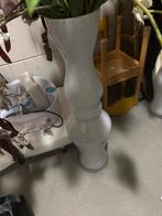 Luxe vaas met bloemen en Swarovski eend, Ophalen, Wit, Minder dan 50 cm, Glas