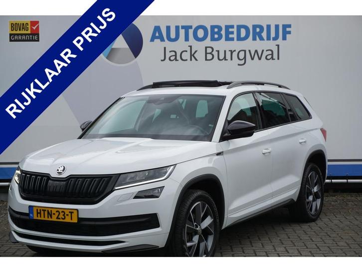 Skoda Kodiaq 1.5 TSI DSG Sportline Business 7p. Trekhaak | A, Auto's, Skoda, Bedrijf, Te koop, Kodiaq, ABS, Achteruitrijcamera